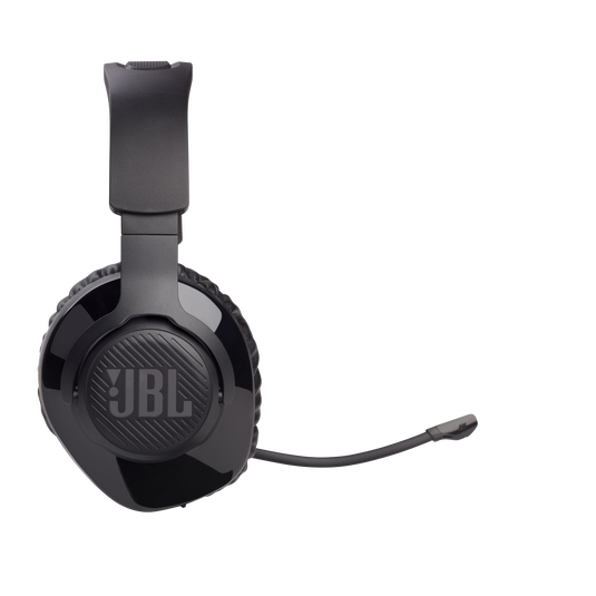 JBL Quantum 350 Wireless - Black - Wireless PC gaming headset with detachable boom mic - Right image number null